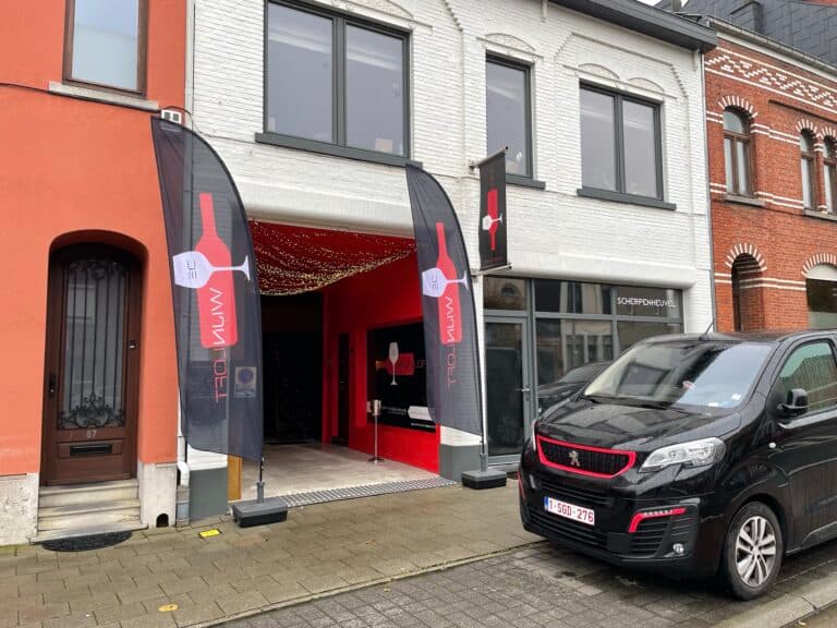 Gevel van De Wijnloft aan de Basilieklaan in Scherpenheuvel